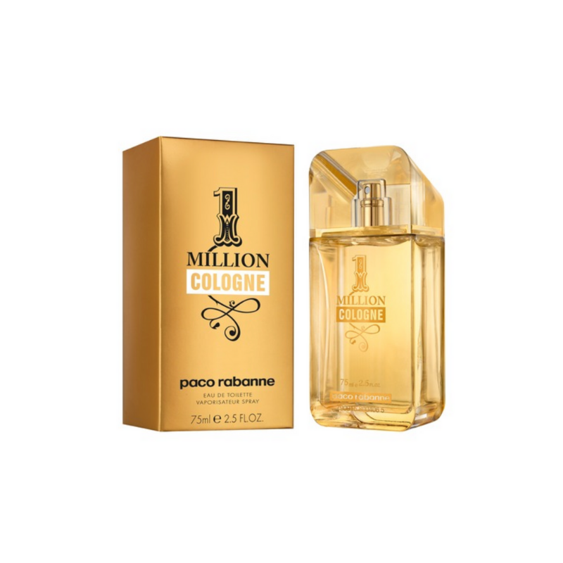 Paco Rabanne Men 1 Million Cologne Eau De Toilette for Men Perfume