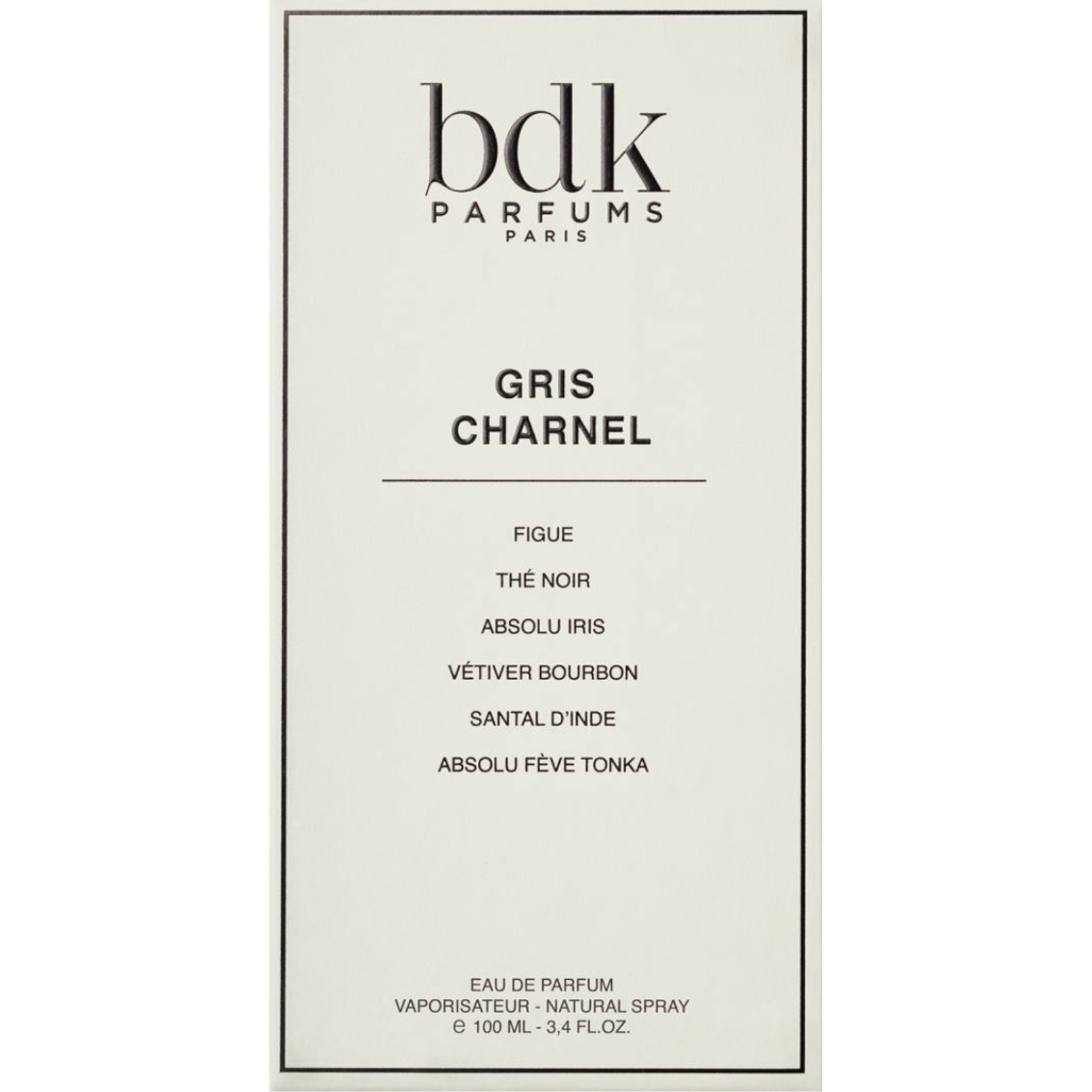 BDK Parfums GRIS CHARNEL Eau de Parfum 10ml