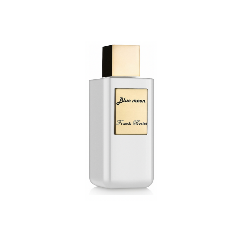 Perfume blue bottle gold discount top