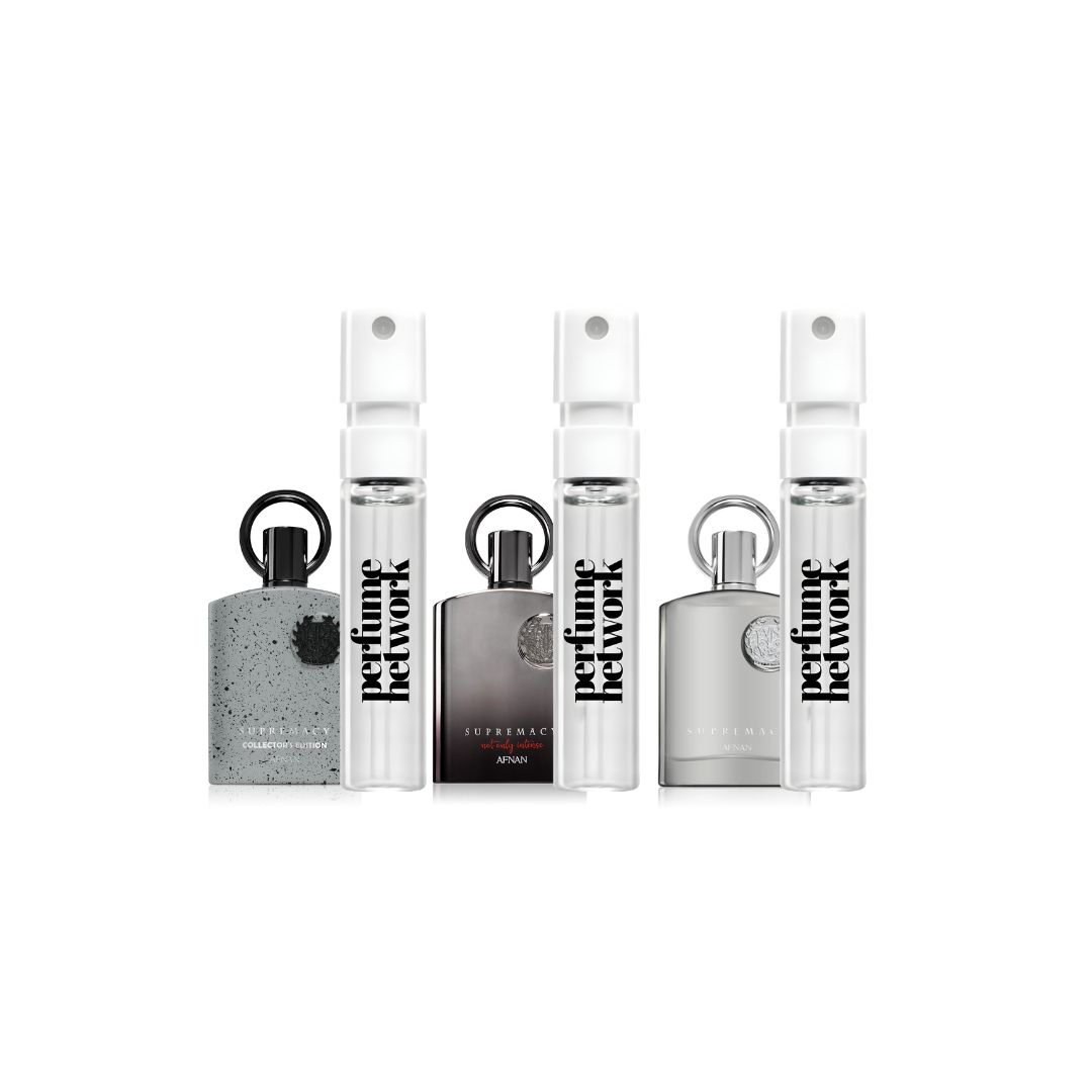 Afnan Supremacy Sampling Set(Not Only Intense, Collector Edition, Silver) 3 x 1ml