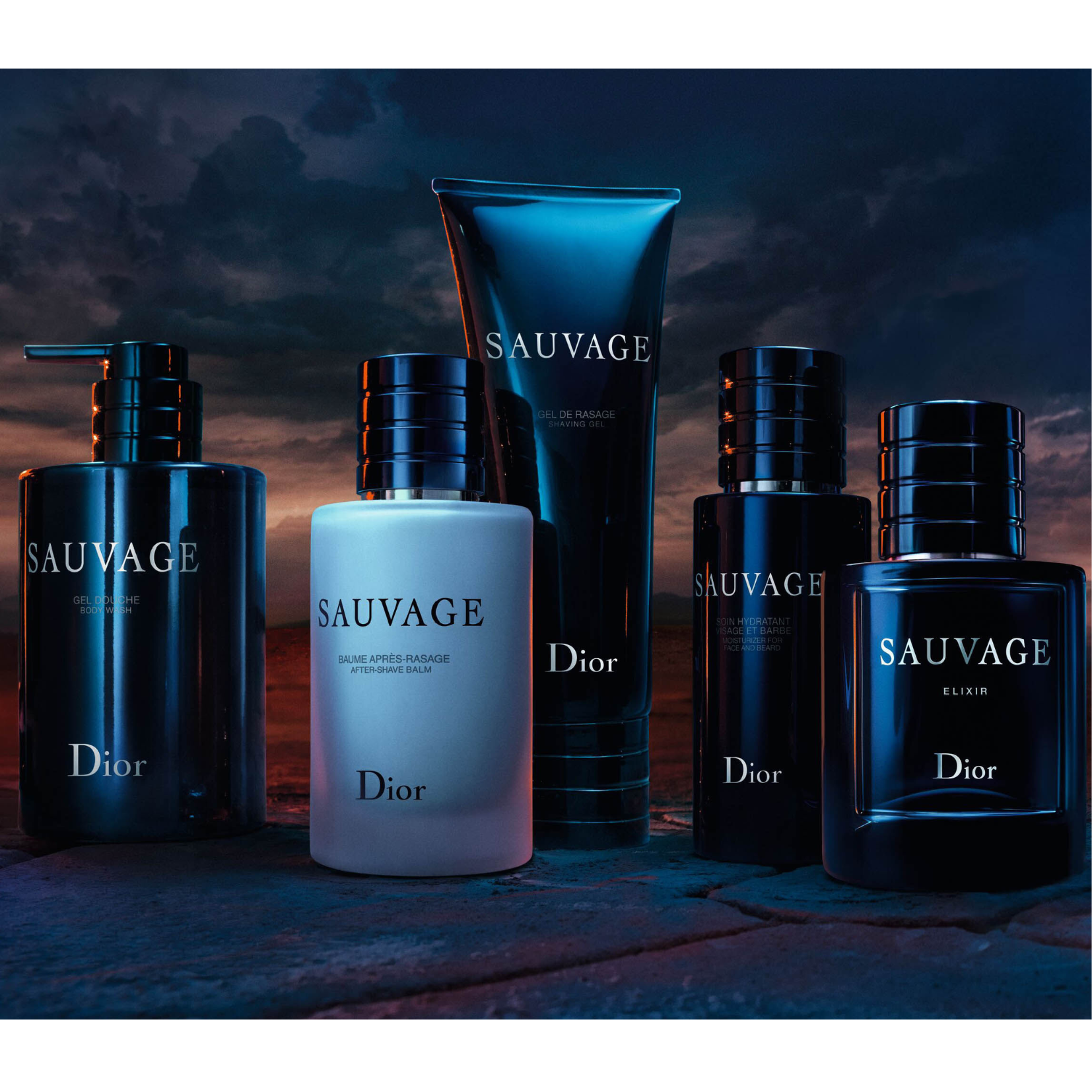DIOR Sauvage Perfumed Shower Gel With Pump for Men Perfume