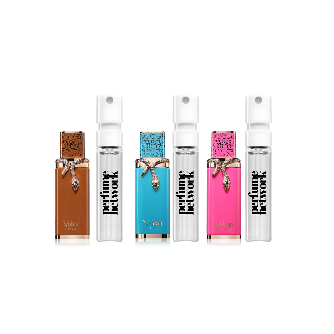 French Avenue Vulcan Sampling Set( Feu, Sable, Baie) 3 x 1ml
