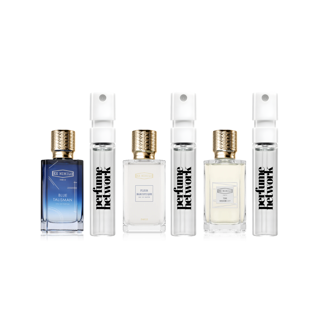 Ex Nihilo EDP Best Sampling Set (Blu Talisman,Fleur Narcotique,The Hedonist) 3 x 1ml
