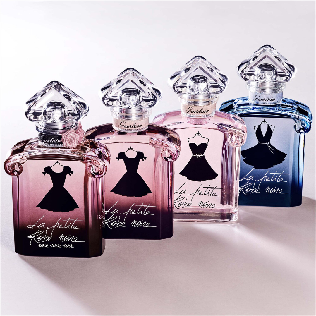 Guerlain top robe noire