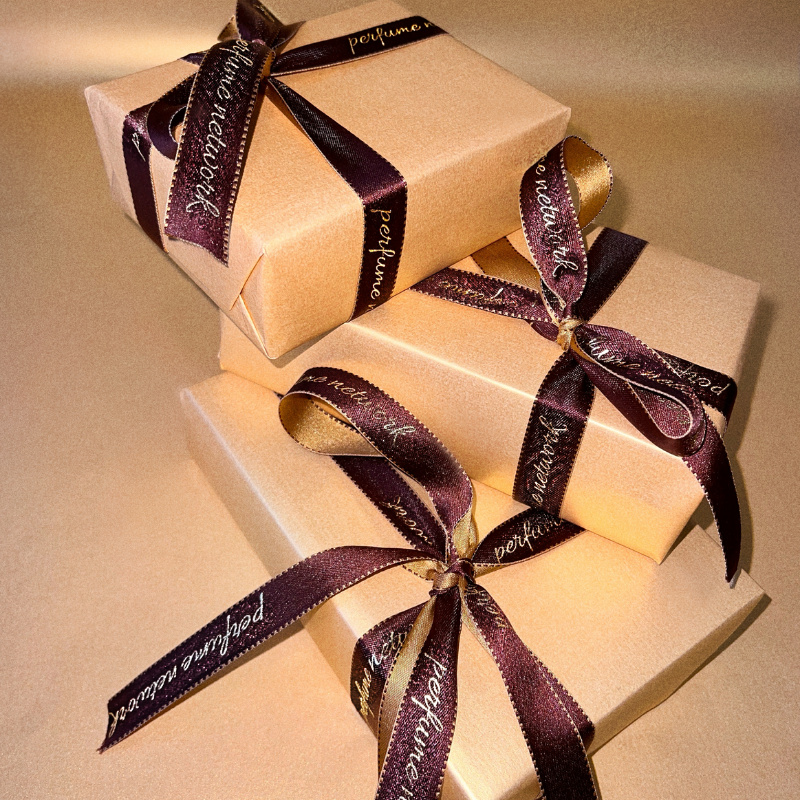 Perfume gift discount packing ideas