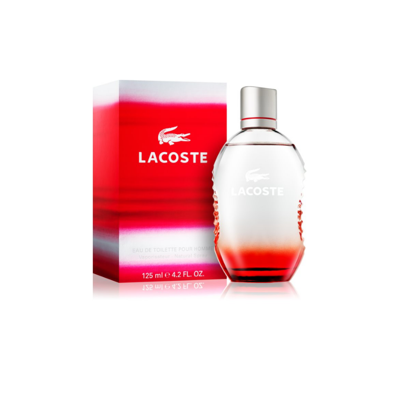 lacoste lacoste red